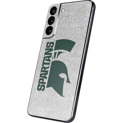 Michigan State University Spartans Half Logo Galaxy S22 Plus Skin