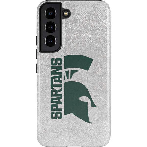 Michigan State University Spartans Half Logo Galaxy S22 Pro Case