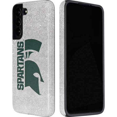 Michigan State University Spartans Half Logo Galaxy S22 Pro Case