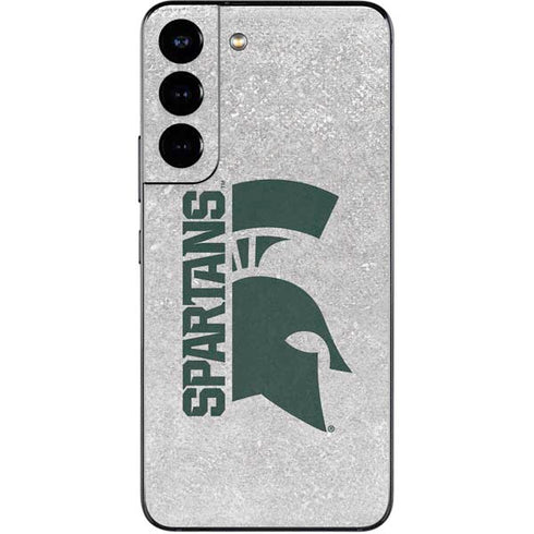 Michigan State University Spartans Half Logo Galaxy S22 Skin