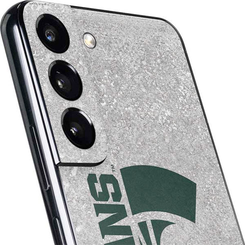 Michigan State University Spartans Half Logo Galaxy S22 Skin