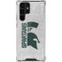 Michigan State University Spartans Half Logo Galaxy S22 Ultra Clear Case