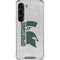 Michigan State University Spartans Half Logo Galaxy S23 Clear Case