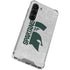 Michigan State University Spartans Half Logo Galaxy S23 Clear Case