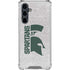 Michigan State University Spartans Half Logo Galaxy S23 FE Clear Case