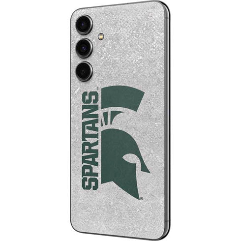 Michigan State University Spartans Half Logo Galaxy S23 FE Skin