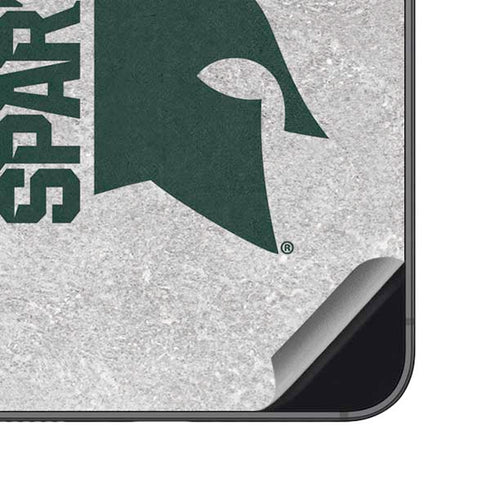 Michigan State University Spartans Half Logo Galaxy S23 FE Skin
