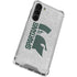 Michigan State University Spartans Half Logo Galaxy S23 Plus Clear Case