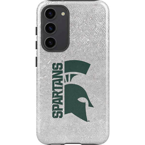 Michigan State University Spartans Half Logo Galaxy S23 Plus Pro Case