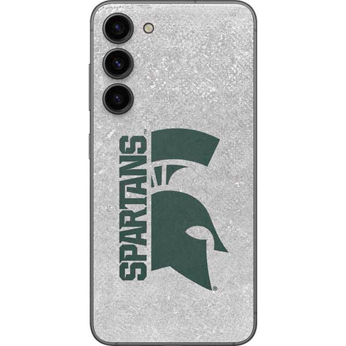 Michigan State University Spartans Half Logo Galaxy S23 Plus Skin