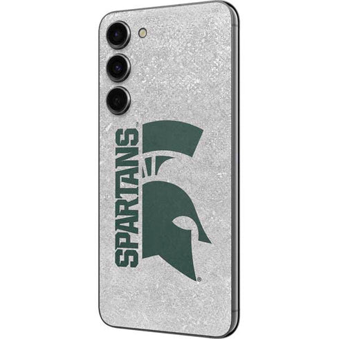 Michigan State University Spartans Half Logo Galaxy S23 Plus Skin