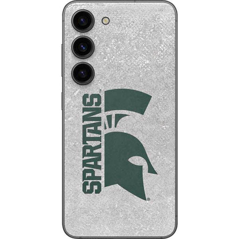 Michigan State University Spartans Half Logo Galaxy S23 Skin