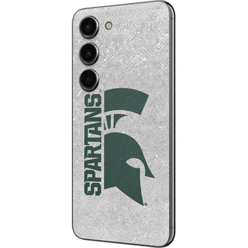 Michigan State University Spartans Half Logo Galaxy S23 Skin