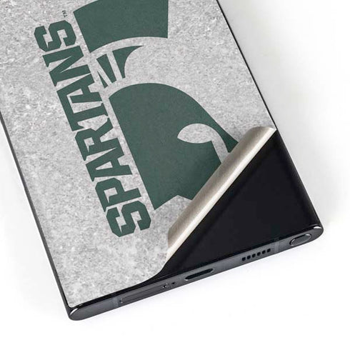 Michigan State University Spartans Half Logo Galaxy S23 Ultra Skin