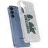 Michigan State University Spartans Half Logo Galaxy S24 Clear Case