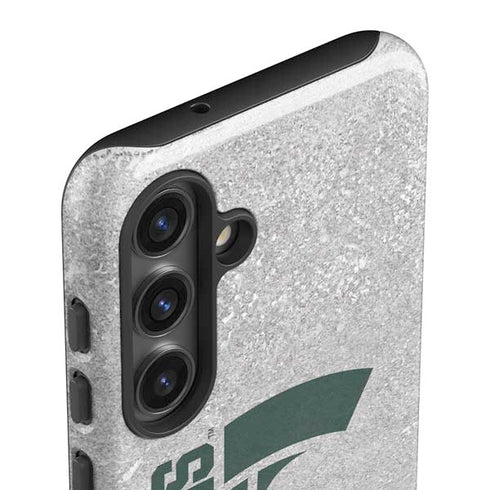 Michigan State University Spartans Half Logo Galaxy S24 Plus Impact Case
