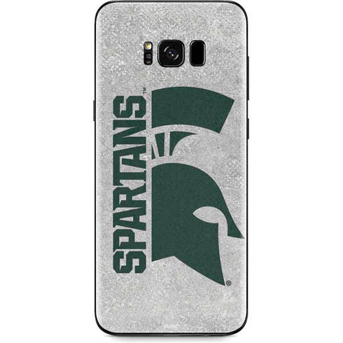 Michigan State University Spartans Half Logo Galaxy S8 Plus Skin