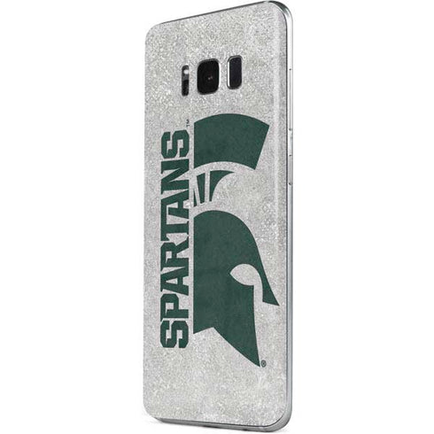 Michigan State University Spartans Half Logo Galaxy S8 Skin