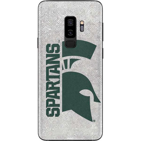 Michigan State University Spartans Half Logo Galaxy S9 Plus Skin