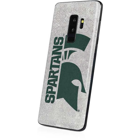 Michigan State University Spartans Half Logo Galaxy S9 Plus Skin