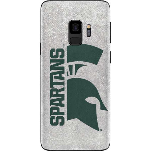 Michigan State University Spartans Half Logo Galaxy S9 Skin