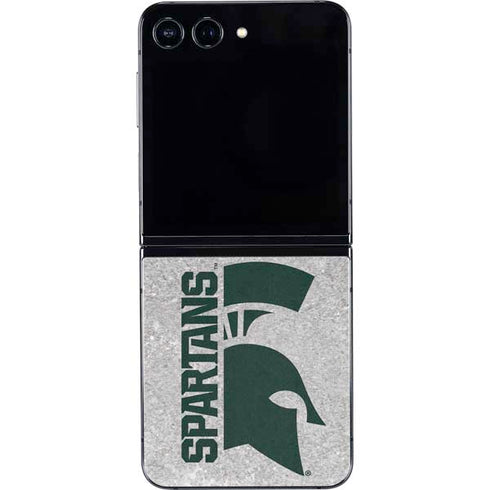 Michigan State University Spartans Half Logo Galaxy Z Flip5 5G Skin