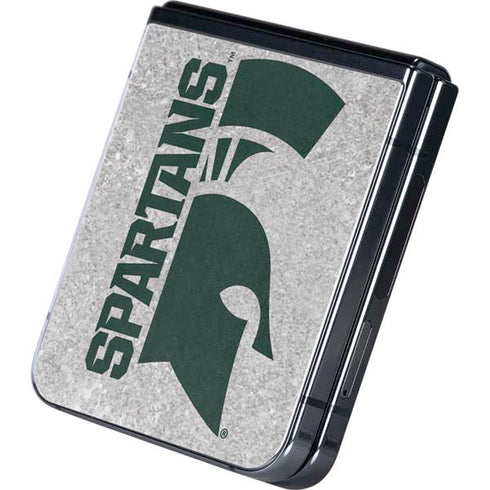 Michigan State University Spartans Half Logo Galaxy Z Flip5 5G Skin