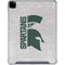 Michigan State University Spartans Half Logo iPad Pro 12.9in (2020) Clear Case