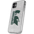 Michigan State University Spartans Half Logo iPhone 11 Clear Case