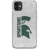 Michigan State University Spartans Half Logo iPhone 11 Clear Case