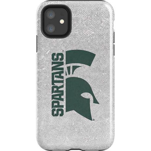 Michigan State University Spartans Half Logo iPhone 11 Impact Case