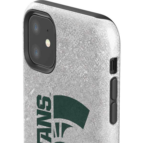 Michigan State University Spartans Half Logo iPhone 11 Impact Case