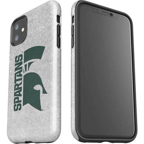 Michigan State University Spartans Half Logo iPhone 11 Impact Case