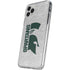Michigan State University Spartans Half Logo iPhone 11 Pro Clear Case