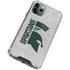 Michigan State University Spartans Half Logo iPhone 11 Pro Max Clear Case