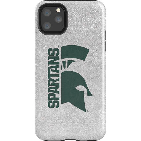 Michigan State University Spartans Half Logo iPhone 11 Pro Max Impact Case