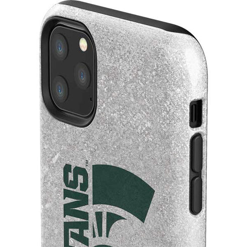 Michigan State University Spartans Half Logo iPhone 11 Pro Max Impact Case