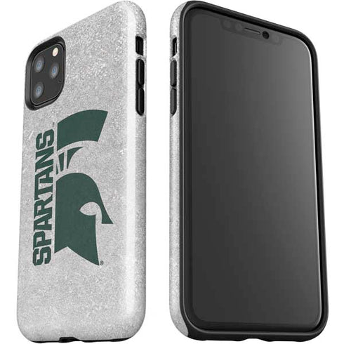 Michigan State University Spartans Half Logo iPhone 11 Pro Max Impact Case