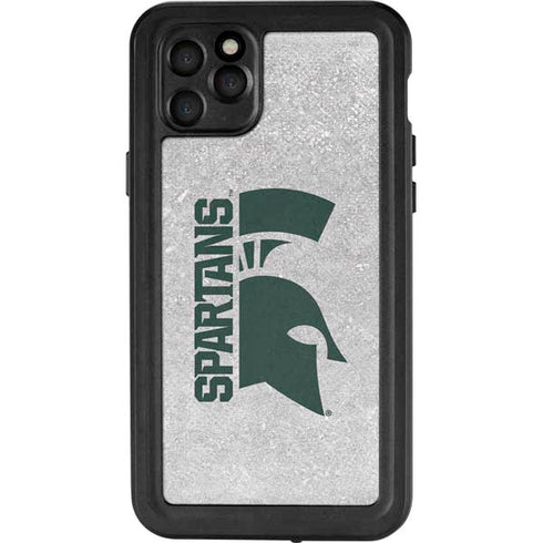 Michigan State University Spartans Half Logo iPhone 11 Pro Max Waterproof Case