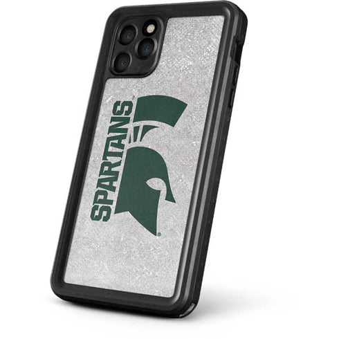 Michigan State University Spartans Half Logo iPhone 11 Pro Max Waterproof Case