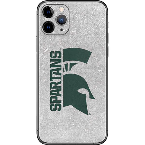 Michigan State University Spartans Half Logo iPhone 11 Pro Skin