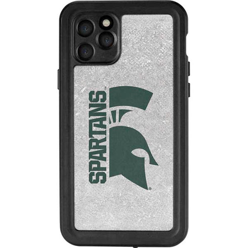 Michigan State University Spartans Half Logo iPhone 11 Pro Waterproof Case