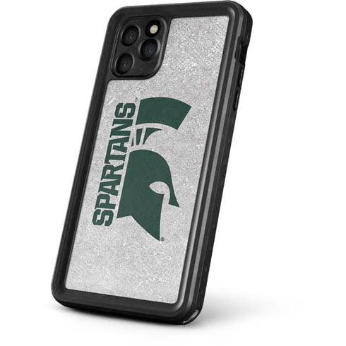 Michigan State University Spartans Half Logo iPhone 11 Pro Waterproof Case