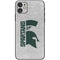 Michigan State University Spartans Half Logo iPhone 11 Skin
