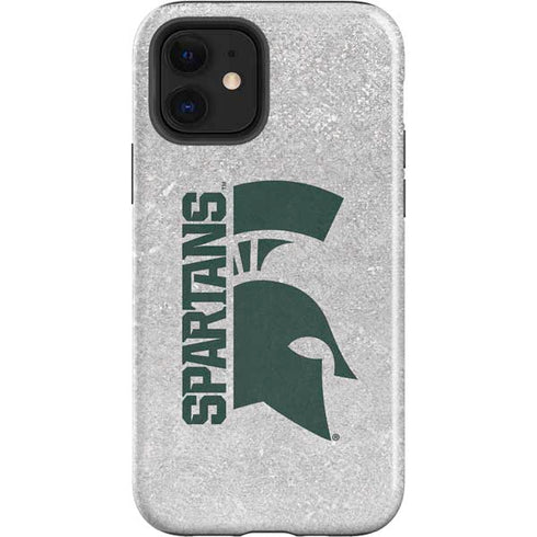 Michigan State University Spartans Half Logo iPhone 12 Impact Case