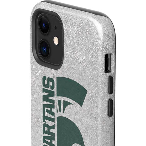 Michigan State University Spartans Half Logo iPhone 12 Impact Case