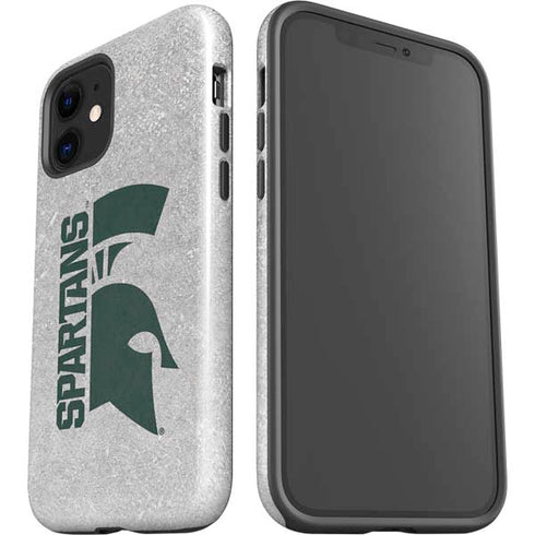 Michigan State University Spartans Half Logo iPhone 12 Impact Case