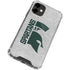 Michigan State University Spartans Half Logo iPhone 12 Mini Clear Case