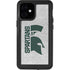 Michigan State University Spartans Half Logo iPhone 12 Mini Waterproof Case