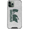Michigan State University Spartans Half Logo iPhone 12 Pro Clear Case